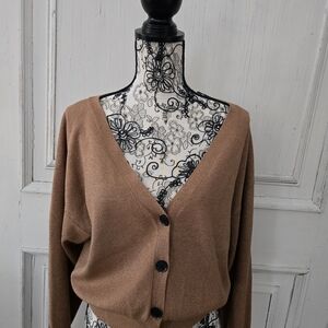 A.L.C. Brown Cardigan Sweater